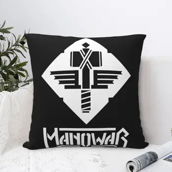 Наволочка Manowar Rock, наволочка для подушки, роскошные наволочки, Винтажные наволочки для диванов, декоративные