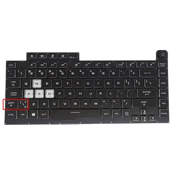 US UI Японская Клавиатура с RGB Подсветкой для Asus ROG G531 G531GT GL531 G512 Strix 3 PLUS 0KNR0-4613US00 Красочные Клавиатуры Для Ноутбуков