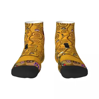 Носки для платья Tree Of Life От Gustav Klimt, Мужские И Женские Теплые Забавные Носки для рисования, Новинка