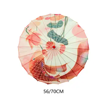 Японский Китайский Зонт Для Классического Танца Восточный Зонтик Китайский Промасленный Бумажный Зонт для Женской Свадебной Фотографии Декор