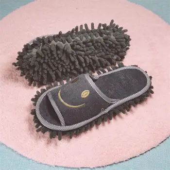 Съемная Домашняя Ткань Для Чистки Обуви Хорошее Водопоглощение Тапочки Для Уборки Пыли Без Нагибания Отсутствие Выпадения волос