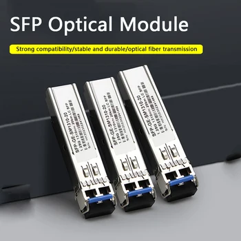 Модуль SFP 1.25G LC Single Fiber Optical Transceiver Gigabit Fiber SFP Switch Module 20km 850/1310nm