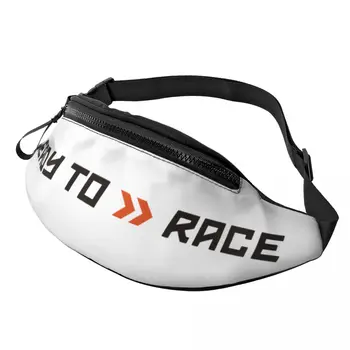 Поясная сумка Ready To Race, индивидуальная поясная сумка для мотоциклиста, мужская сумка для телефона и денег, женская сумка для путешествий,