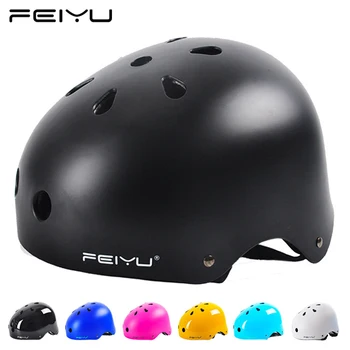 FEIYU X-sport Защитный шлем для катания на коньках, лыжах, цельнолитый мужской женский шлем для катания на горных велосипедах, скутерах, B boy Drifting kids