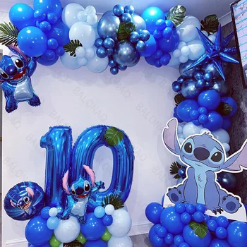 1 комплект Воздушных Шаров Disney Lilo & Stitch для Вечеринки, Стич, 32 