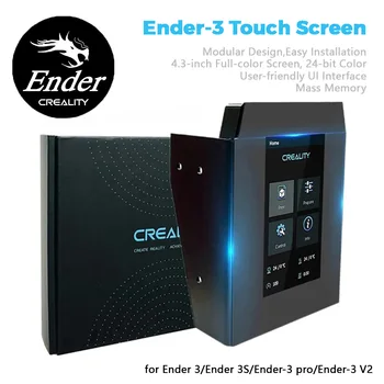 Сенсорный экран Creality Ender-3 4,3-дюймовый 24-битный полноцветный ЖК-дисплей для 3D-принтеров Ender 3/Ender-3 V2/Ender-3 Pro