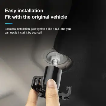 Уборка При укладке Для автомобиля Tesla Model 3 Подвесной крючок для багажника Аксессуары для салона автомобиля Обновление крючка для продуктовой сумки
