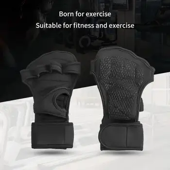 Перчатки для фитнеса, защитные средства для запястий, перчатки на полпальца, тренажеры для повышения давления, Перчатки для занятий йогой с поднятием тяжестей