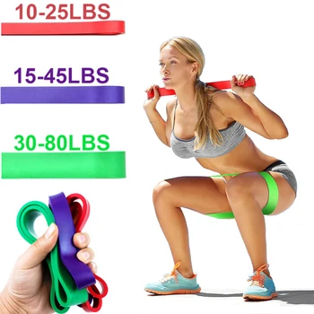 Эспандеры Эластичные ленты для фитнеса Для женщин и мужчин, для силовых тренировок ягодичных мышц, эластичный пояс для приседаний, упражнения для пилатеса, тренировочные ленты