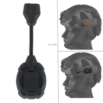 Выключатель света на тактическом шлеме Персональная система освещения Охотничий стрелковый шлем Фонари для скалолазания на открытом воздухе Походные шлемы Лампа