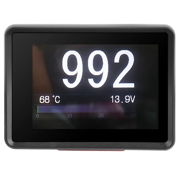 Автомобильный OBD Многофункциональный Измеритель Цифровой Температуры Напряжения Скорости HUD Дисплей Автомобильные Аксессуары
