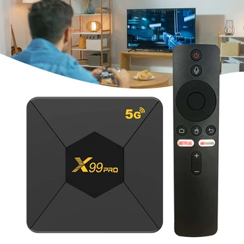 Ультратонкий бытовой медиаплеер Smarts TV Box на базе Android 13 для телевизионных игр с высоким коэффициентом усиления