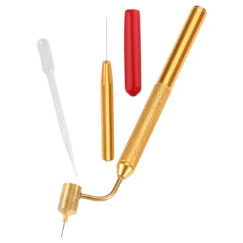 Ручка для рисования Fine Line Fluid Fill Paint Pen Инструмент для ремонта царапин с иглой-капельницей, автомобильный аппликатор для нанесения краски, ручка для записи чернил