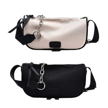 Женская сумка подмышками в элегантном стиле, кошелек для телефона, сумка через плечо из ткани Оксфорд