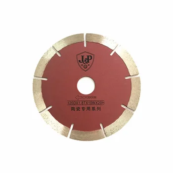 лезвие пилы красного острого режущего лезвия 120mm особенное для машины нажима руки керамического диска