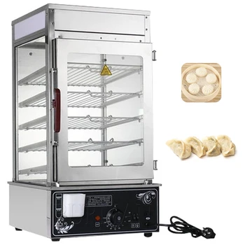 Коммерческий Шкаф для приготовления булочек на пару Электрическое Отопление, Полностью Автоматическая Печь для приготовления булочек на пару