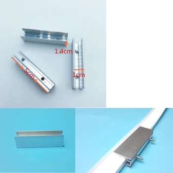 Алюминиевые зажимы используются для неонового освещения светодиодной ленты 110 В 220 В