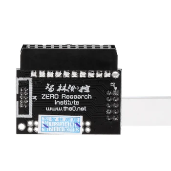 Профессиональная Адаптерная плата 2.0 мм и 1.27 мм SWD Adapter Board, Подходящая для 20P 2.54 мм JTAG Reliable