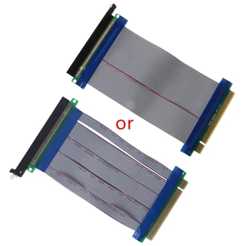 2021 Новый PCIe 16X PCI Express PCI-E от 16X до 16X Адаптер для удлинителя Riser Card Гибкий кабель