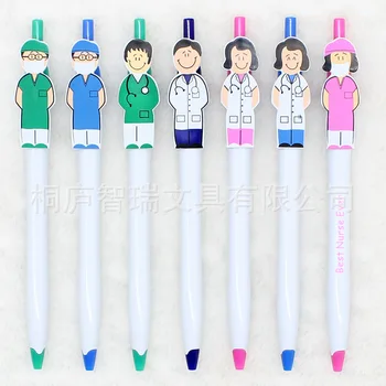 Шариковая ручка с креативным дизайном для врачей и медсестер, 1 шт., офисные и школьные принадлежности, подарочная ручка с чернилами 1,0 мм