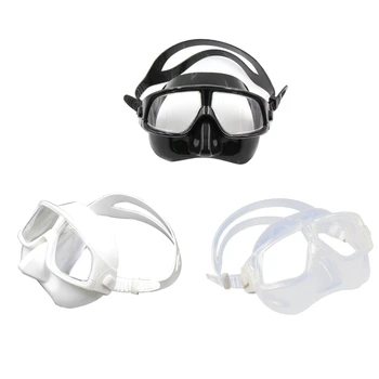 Удобная маска для подводного плавания, очки для подводного плавания с трубкой для