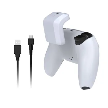 Для PS5 Беспроводной игровой контроллер Зарядное устройство Аккумуляторная батарея Перезаряжаемая подвижная батарея