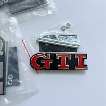 Металлическая Эмблема Передней Решетки GTI Персонализированная Наклейка На Дверь Багажника Volkswagen Golf 5 Polo Golf 7 5 6 Mk6 7 R 7 Gtd Mk7 Mk4 Mk5 GTI